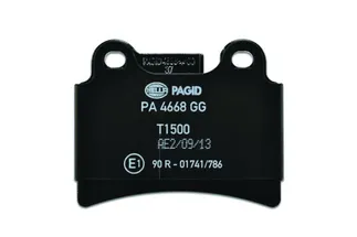 Hella Pagid Rear Disc Brake Pad Set - 7L6698451B